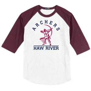 Haw River Archer Adult Baseball Tee