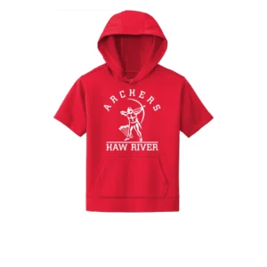 Haw River Archer Youth Short Sleeve Hoodie