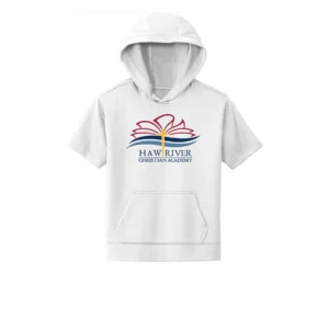 Haw River Christian Logo Youth Short Sleeve Hoodie