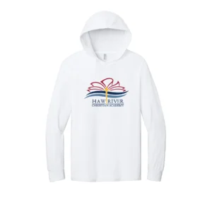 Haw River Christian Logo Adult Long Sleeve Hooded Tee