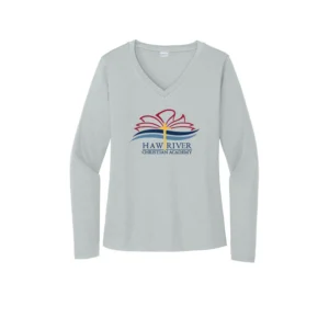 Haw River Christian Logo Ladies Long Sleeves